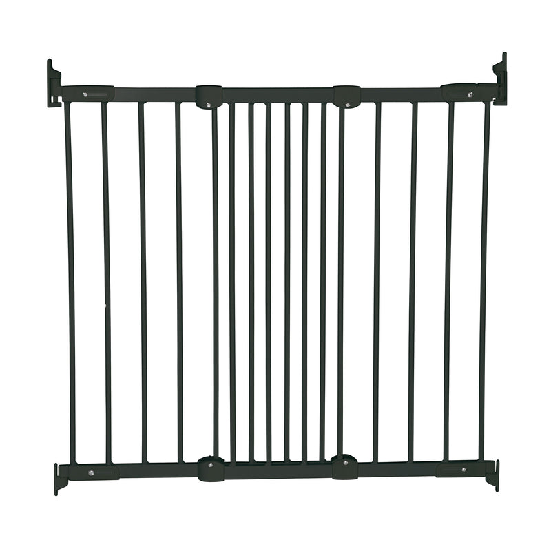 Scandinavian Pet FlexiFit Metal 42 Inch Wall Mount Safety Gate, Black (Open Box)