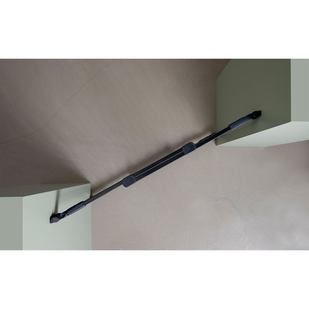 Scandinavian Pet FlexiFit Adjustable 42 In Wall Mount Safety Gate, Black (Used) - VMInnovations