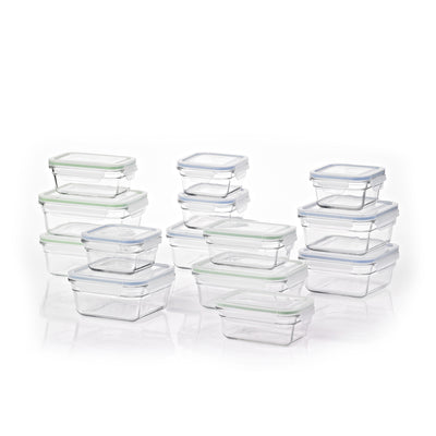 Glasslock 28Pc Oven & Microwave-Safe Glass Storage & Bakeware Set(For Parts) - VMInnovations