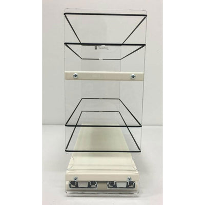 Vertical Spice Cabinet 2 Tier Sliding Storage Drawer Organizer (Open Box) - VMInnovations