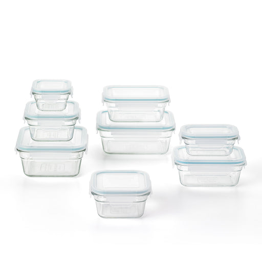Glasslock Tempered Glass Container Set 16pc