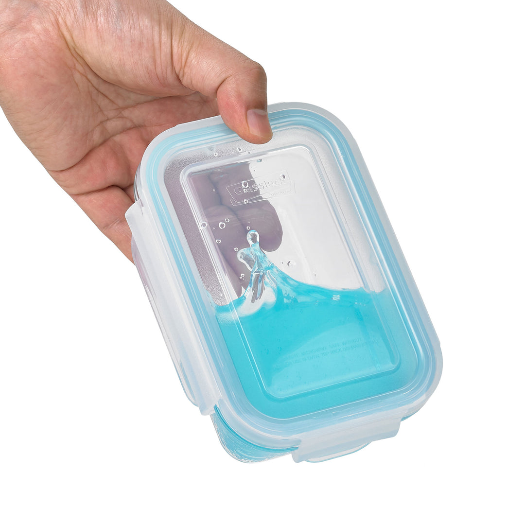 Glasslock Mini 5 and 7 Ounce Tempered Glass Food Storage Container Set (Used) - VMInnovations