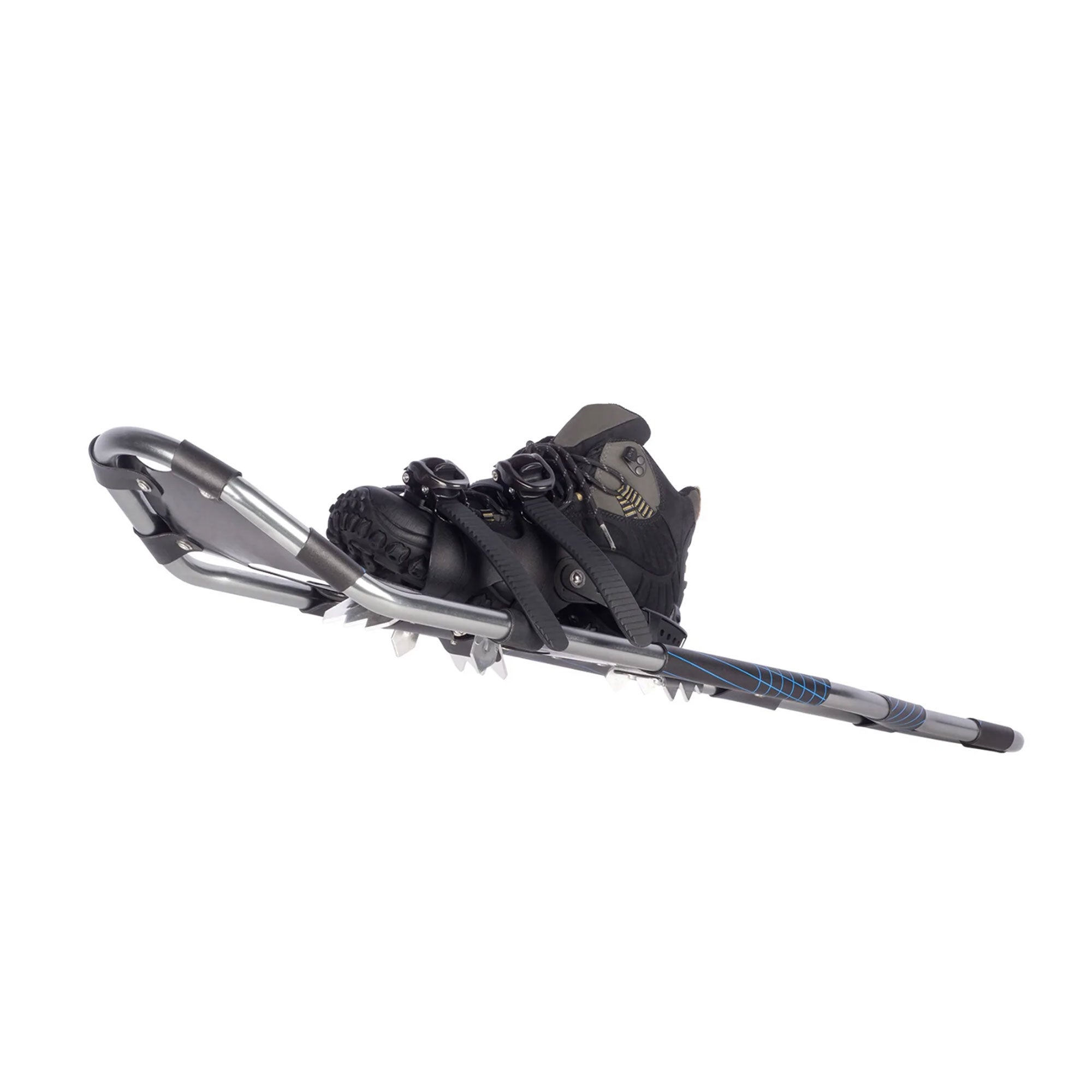 Lightweight 25 In Aluminum Snowshoes Kit with Poles & Carrying Tote Bag (Used) - VMInnovations