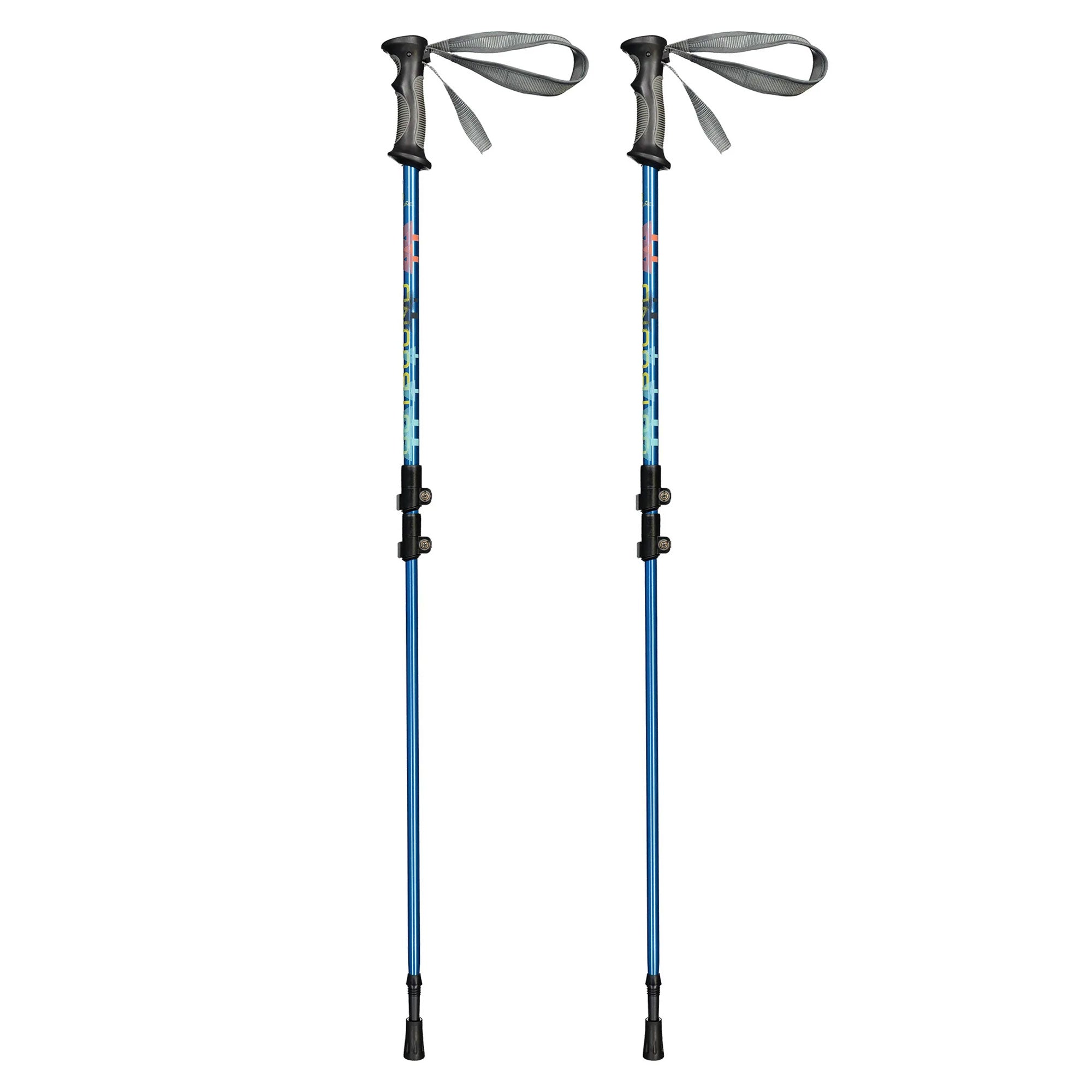 Lightweight 25 In Aluminum Snowshoes Kit with Poles & Carrying Tote Bag (Used) - VMInnovations