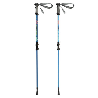 Lightweight 25 In Aluminum Snowshoes Kit with Poles & Carrying Tote Bag (Used) - VMInnovations