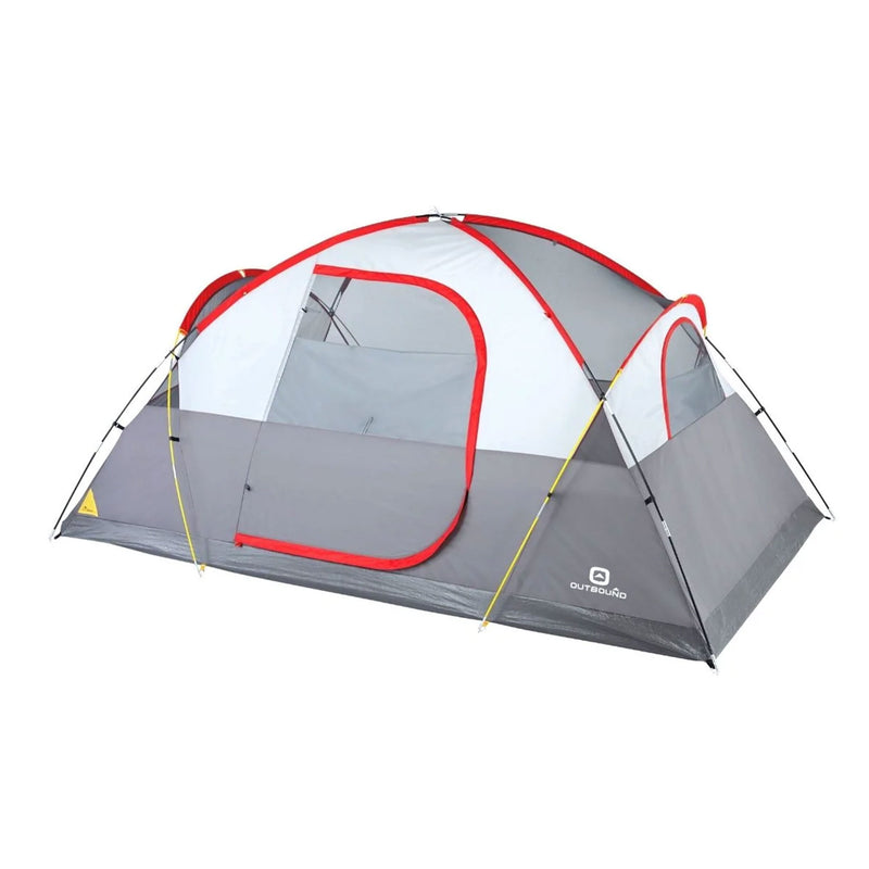 Outbound 6 Person Long Camping Dome Tent with Rainfly & Gear Loft (Used)