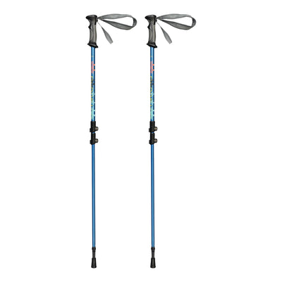 Outbound Lightweight 30 In Aluminum Snowshoes Kit with Poles & Carrying Tote Bag - VMInnovations