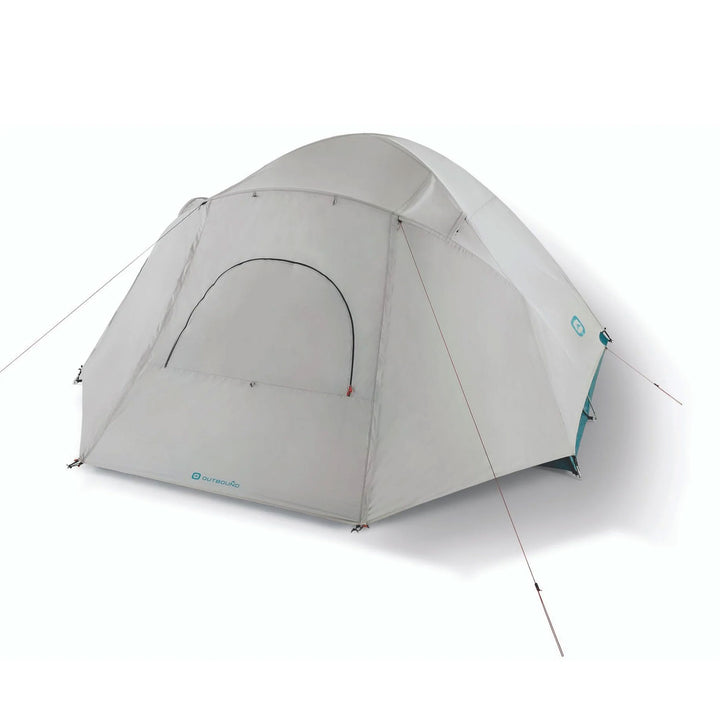 Outbound 8 Person 3 Season Black-Out Dome Tent w/Rainfly, Gray/White (Used)