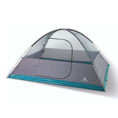Outbound 8 Person 3 Season Black-Out Dome Tent w/Rainfly, Gray/White (Used) - VMInnovations