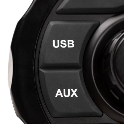 MB Quart UNI8.1R Rugged 160 Watt Universal UTV Tuned Audio Speaker System, Black