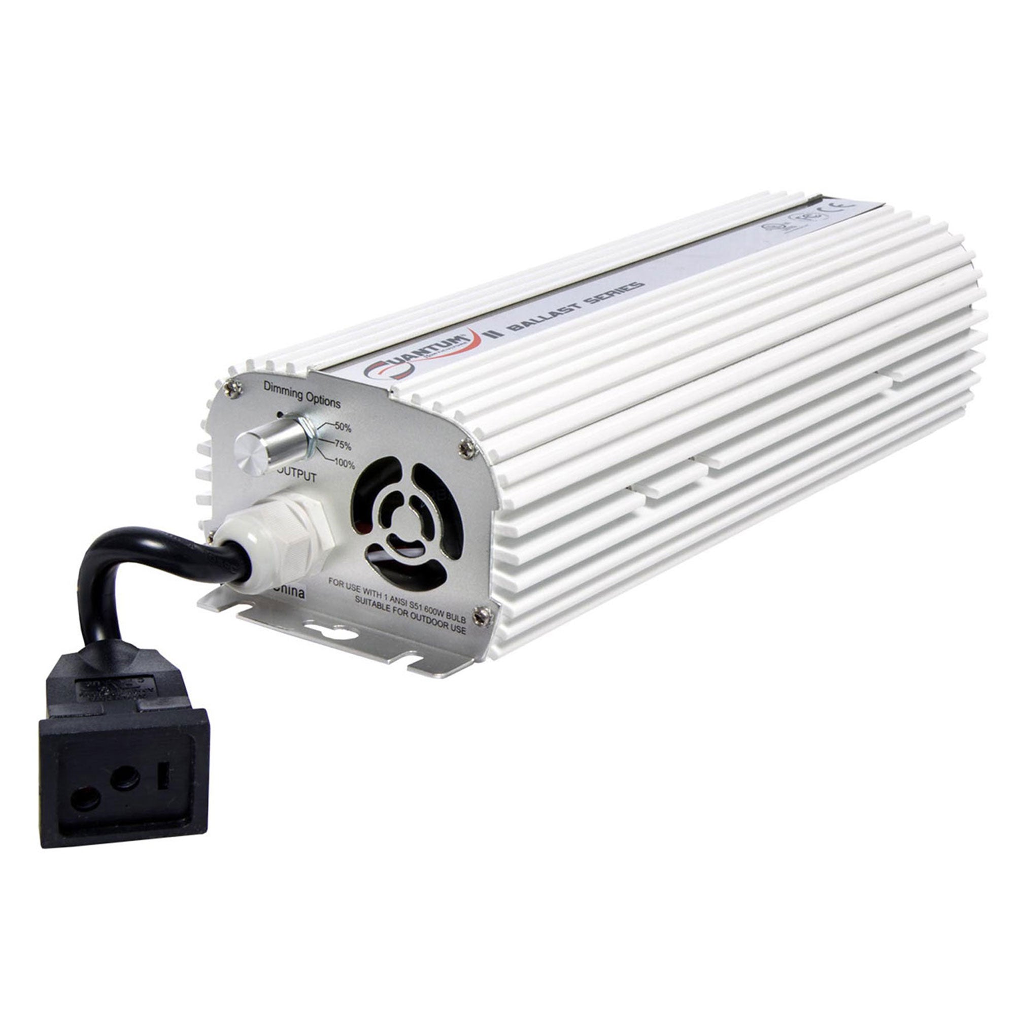 Quantum QT600 600 Watt HPS & MH Dimmable Digital Grow Light Lamp Ballast - VMInnovations