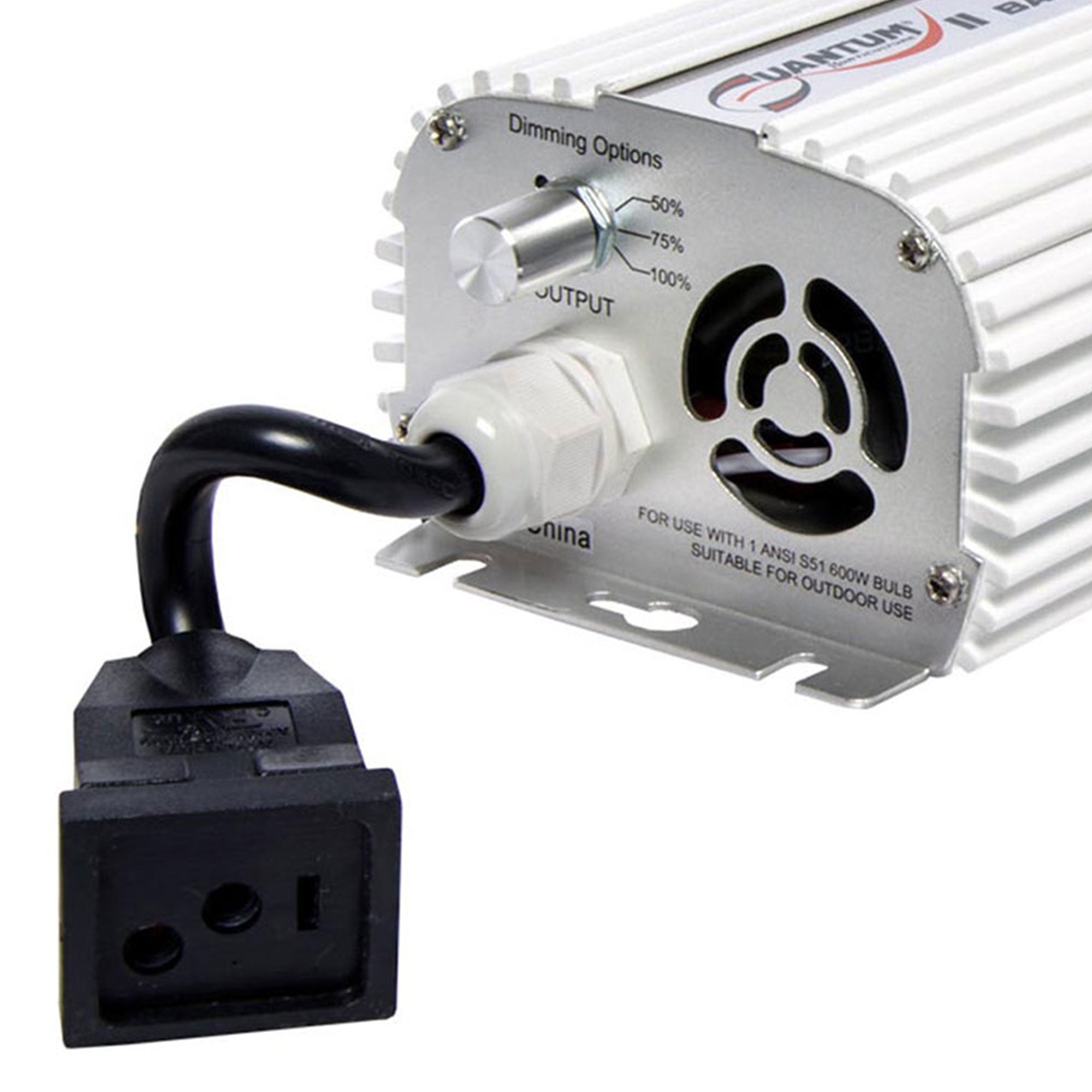Quantum QT600 600 Watt HPS & MH Dimmable Digital Grow Light Lamp Ballast - VMInnovations