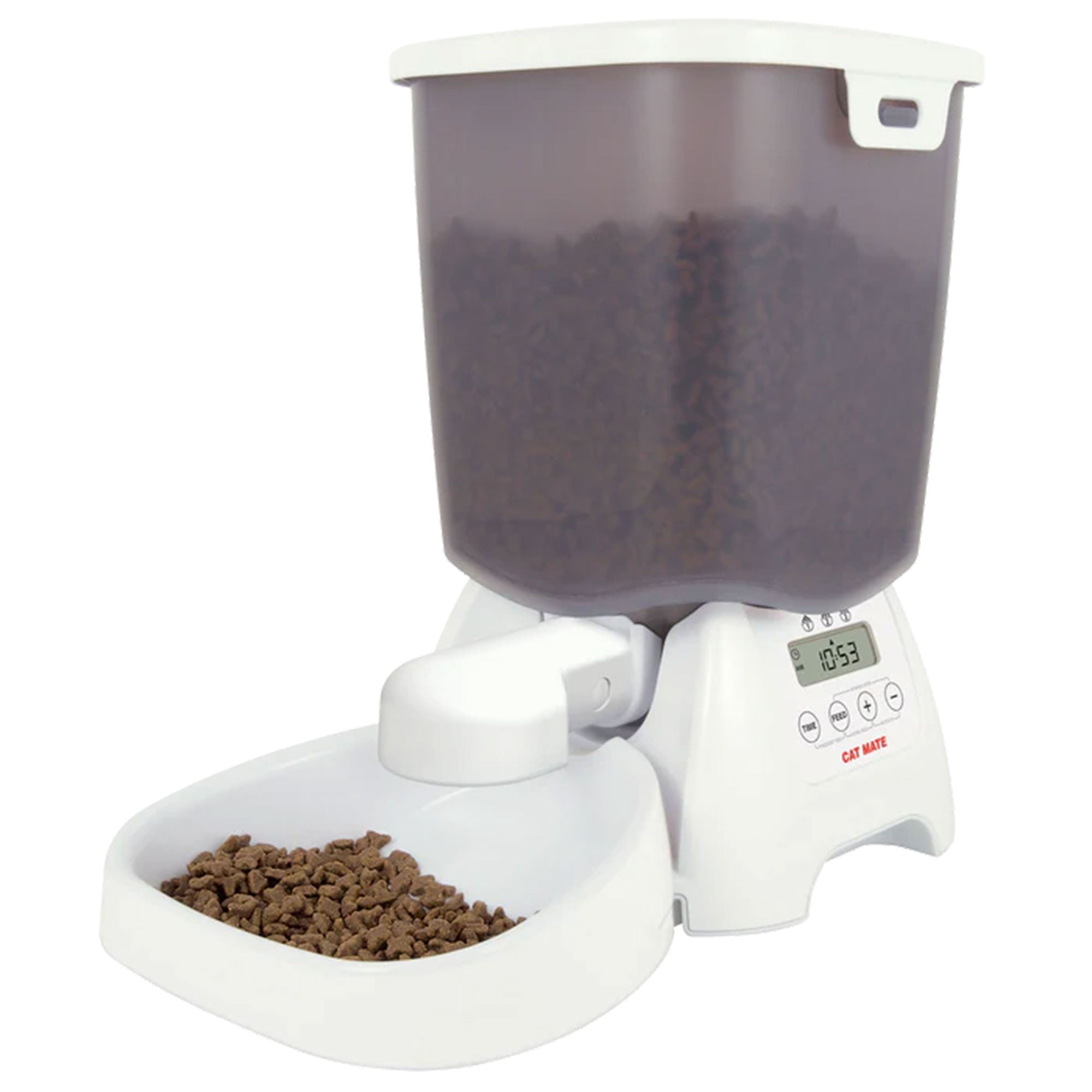 Cat Mate Automatic Dry Food Small Dog & Pet Feeder w/Digital Timer (Open Box) - VMInnovations