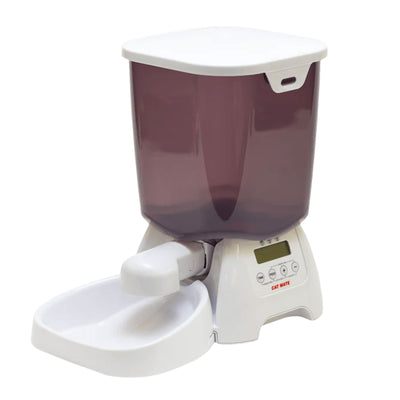 Cat Mate Automatic Dry Food Small Dog & Pet Feeder w/Digital Timer (Open Box) - VMInnovations