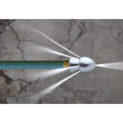 Underhill DrainBlaster High Pressure Drain Cleaning Hose Nozzle, 3/4 Inch Inlet
