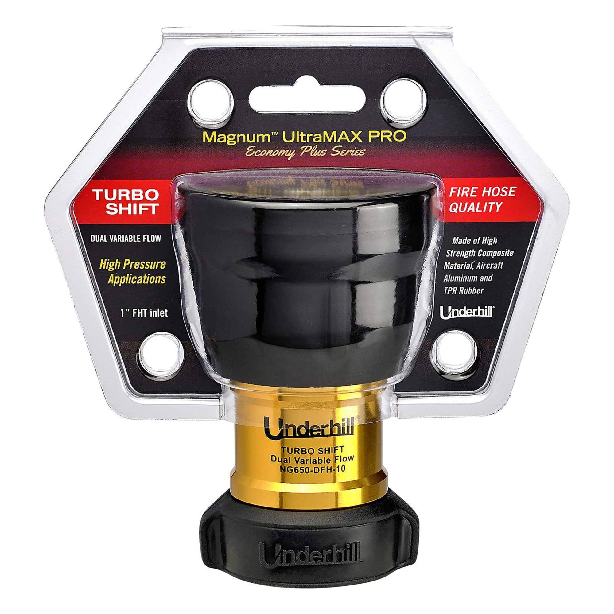 Underhill Magnum UltraMAX Pro Turbo Shift Hose Nozzle, 1 Inch Inlet, High Volume