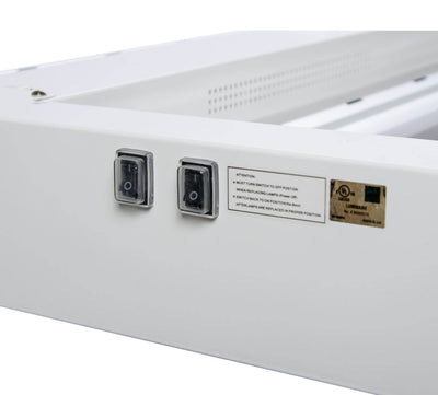 QUANTUM Bad Boy 4FT 8 Lamp 432W Fluorescent Grow Light Fixture - Damaged