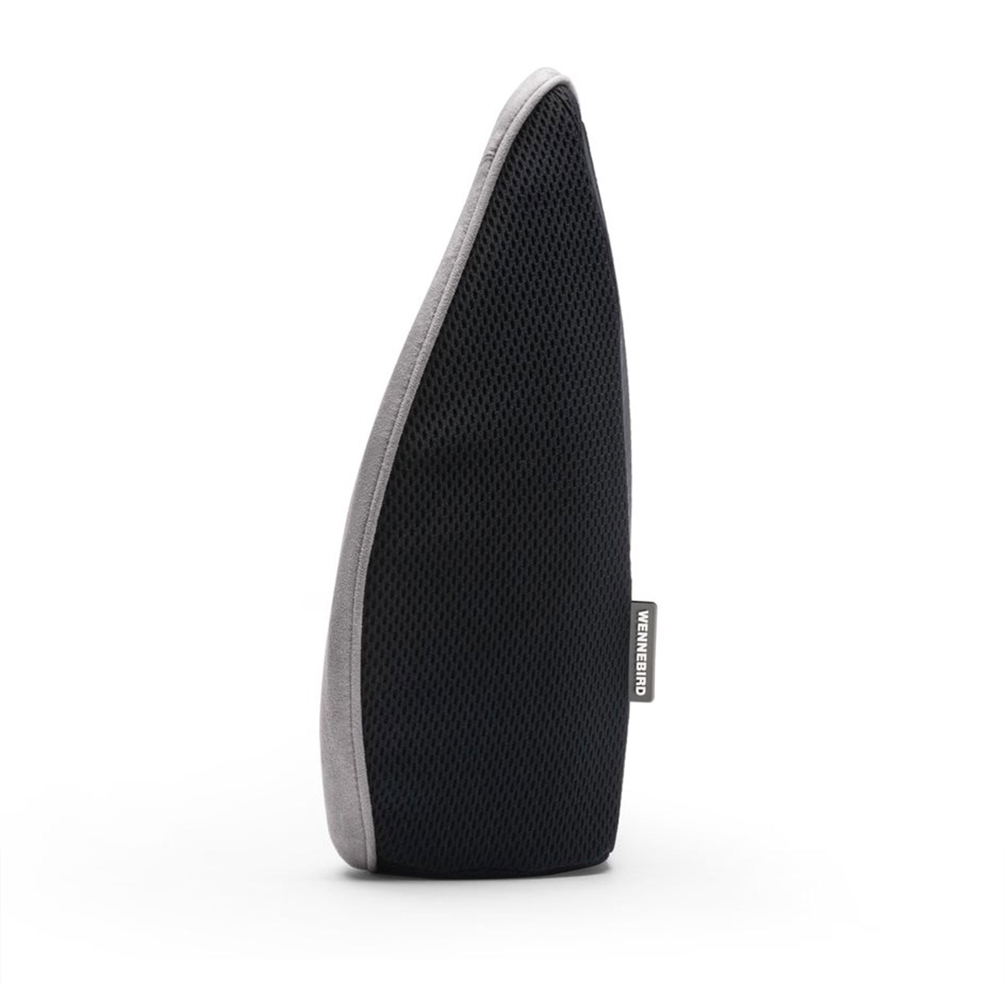 WENNEBIRD Model Q Lumbar Memory Foam Support Pillow to Improve Posture, Grey - VMInnovations