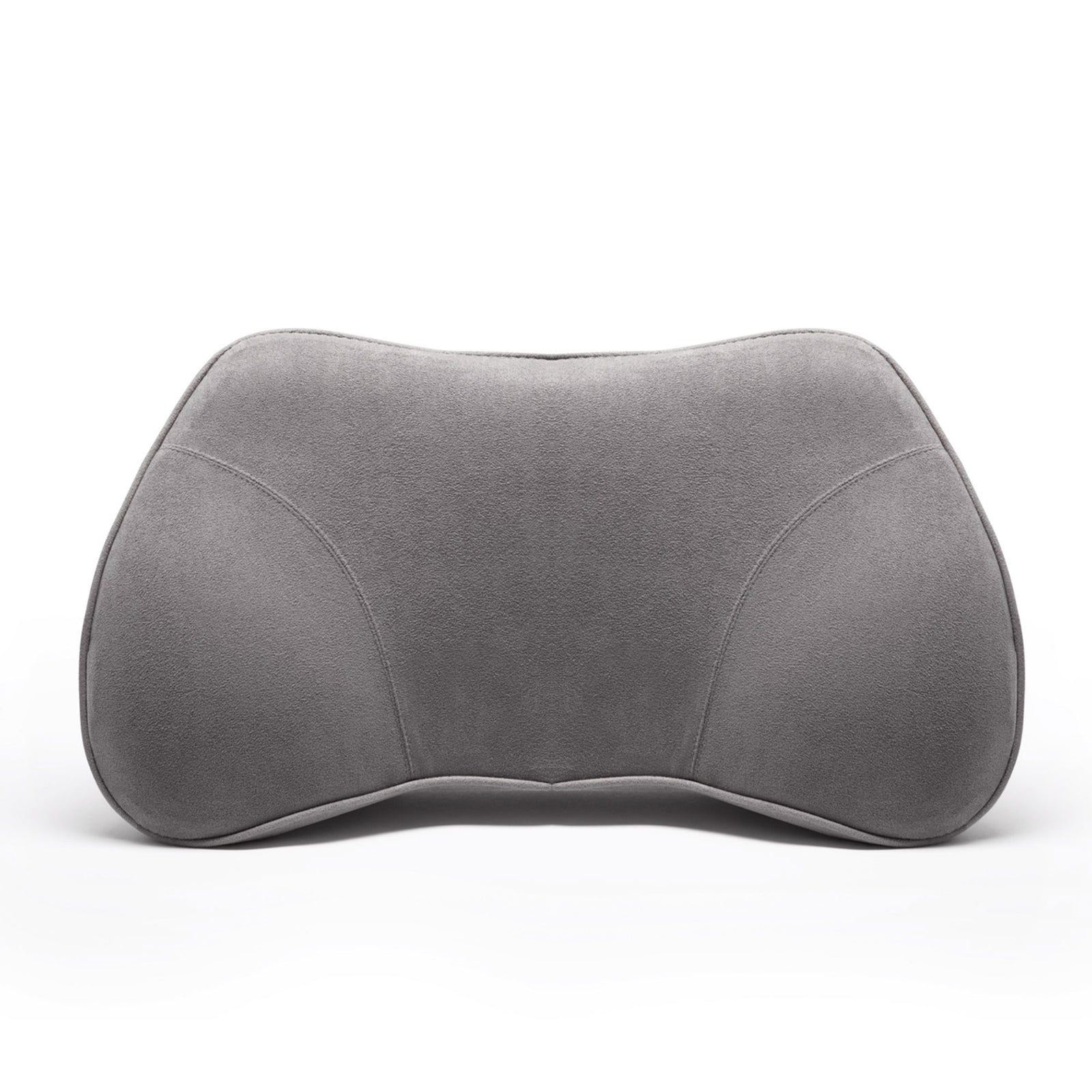 WENNEBIRD Model B Lumbar Memory Foam Support Pillow to Improve Posture, Grey - VMInnovations
