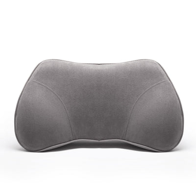 WENNEBIRD Lumbar Memory Foam Support Pillow to Improve Posture, Grey (Used)