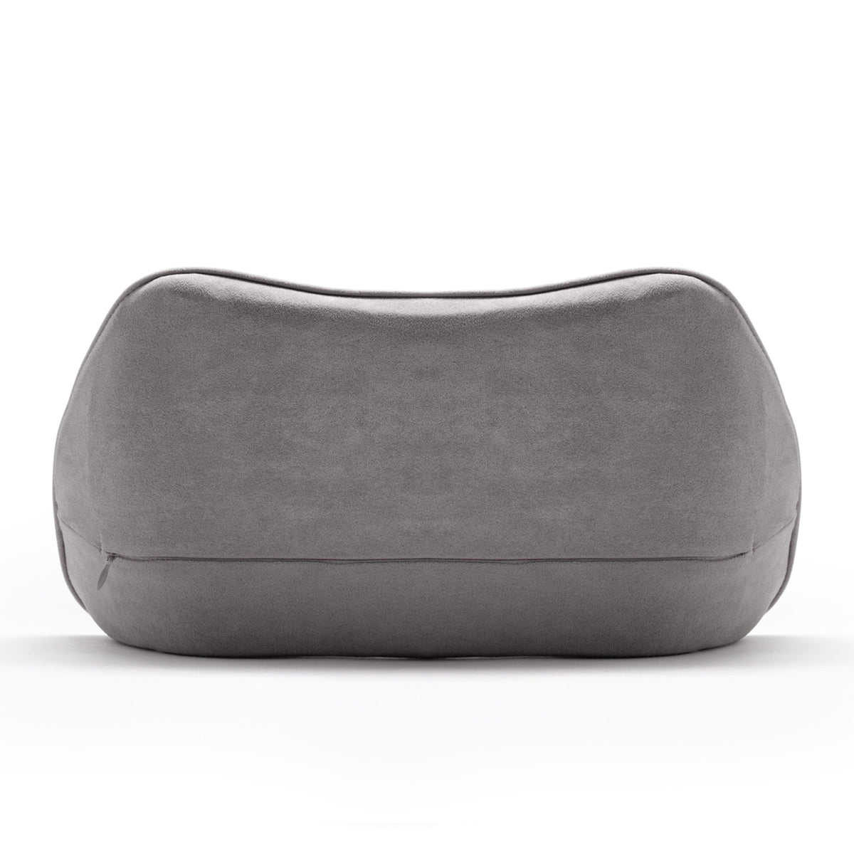WENNEBIRD Lumbar Memory Foam Support Pillow to Improve Posture, Grey (Used)