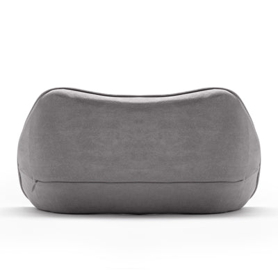 WENNEBIRD Lumbar Memory Foam Support Pillow to Improve Posture, Grey (Used)