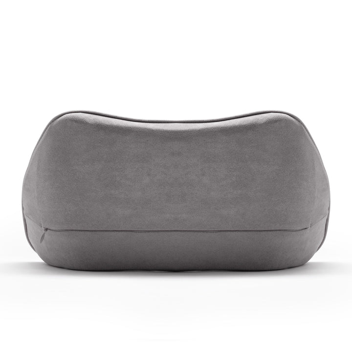 Model B Lumbar Memory Foam Support Pillow to Improve Posture, Grey (Used)