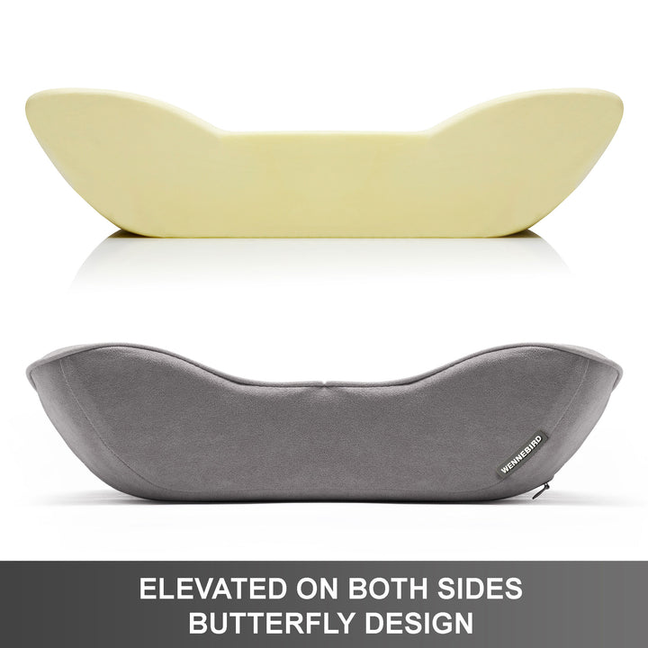 WENNEBIRD Model B Lumbar Memory Foam Support Pillow (Open Box) - VMInnovations