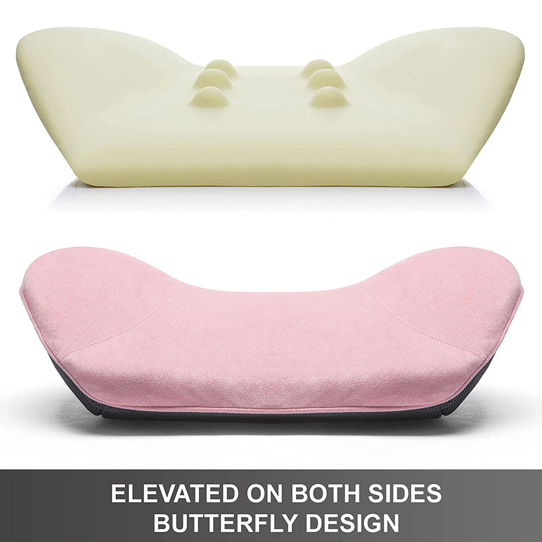 WENNEBIRD Model Q Lumbar Memory Foam Support Pillow to Improve Posture(Open Box)