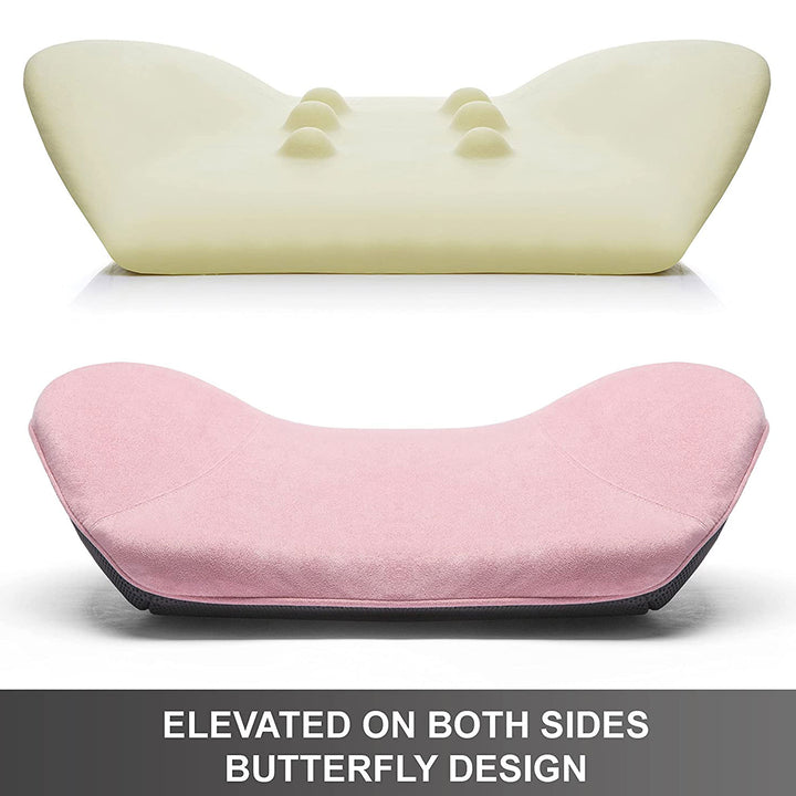WENNEBIRD Model Q Lumbar Memory Foam Support Pillow to Improve Posture(Open Box)