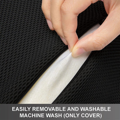 WENNEBIRD Model Q Lumbar Memory Foam Support Pillow to Improve Posture(Open Box) - VMInnovations