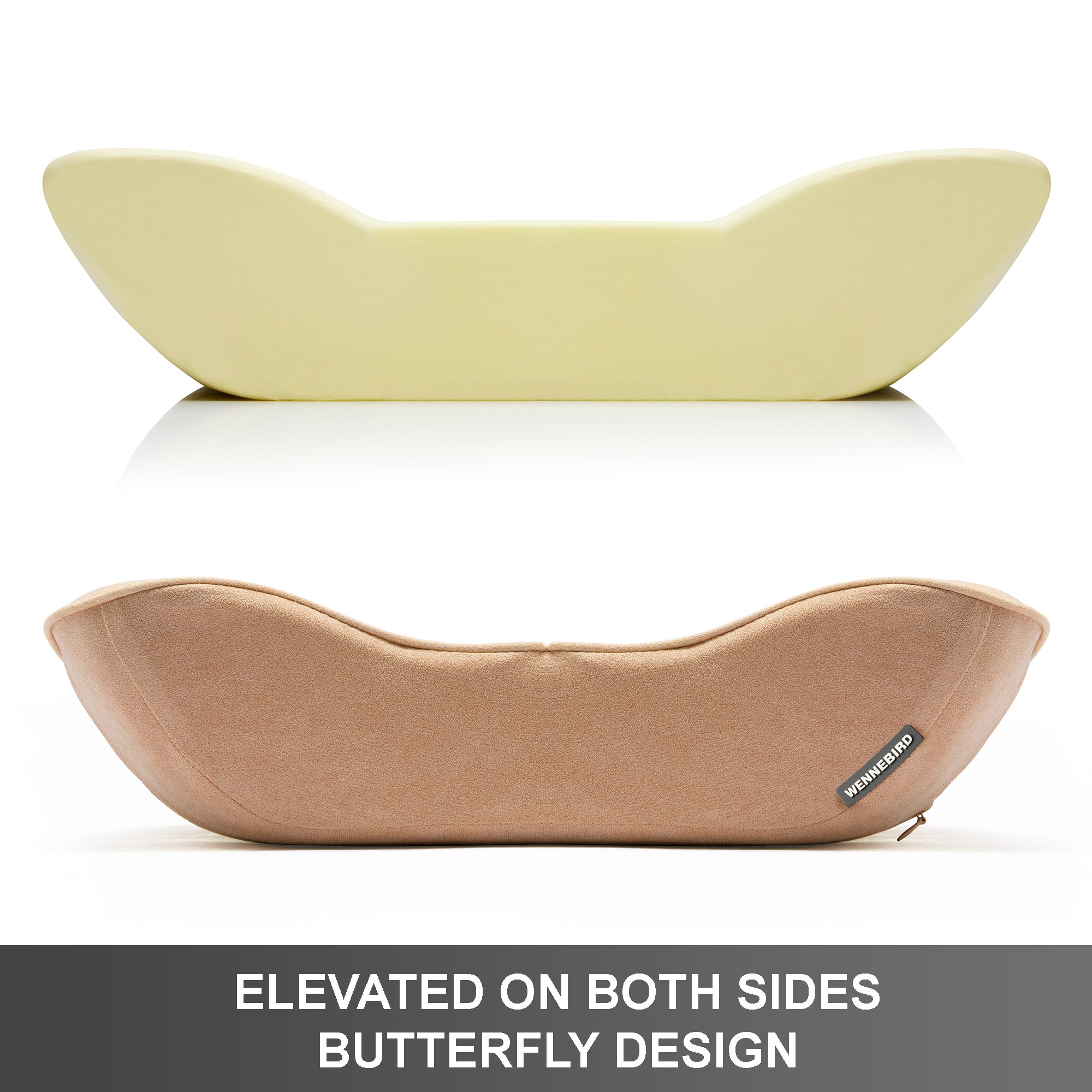 WENNEBIRD Model B Lumbar Memory Foam Support Pillow to Improve Posture(Open Box) - VMInnovations