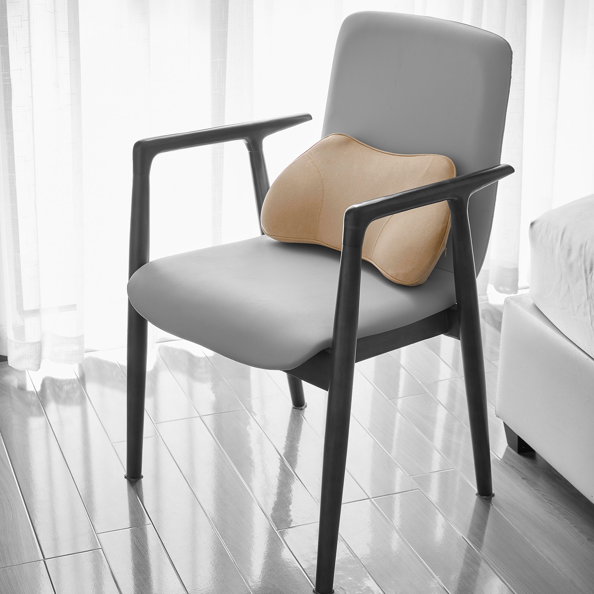 WENNEBIRD Model B Lumbar Memory Foam Support Pillow to Improve Posture(Open Box) - VMInnovations