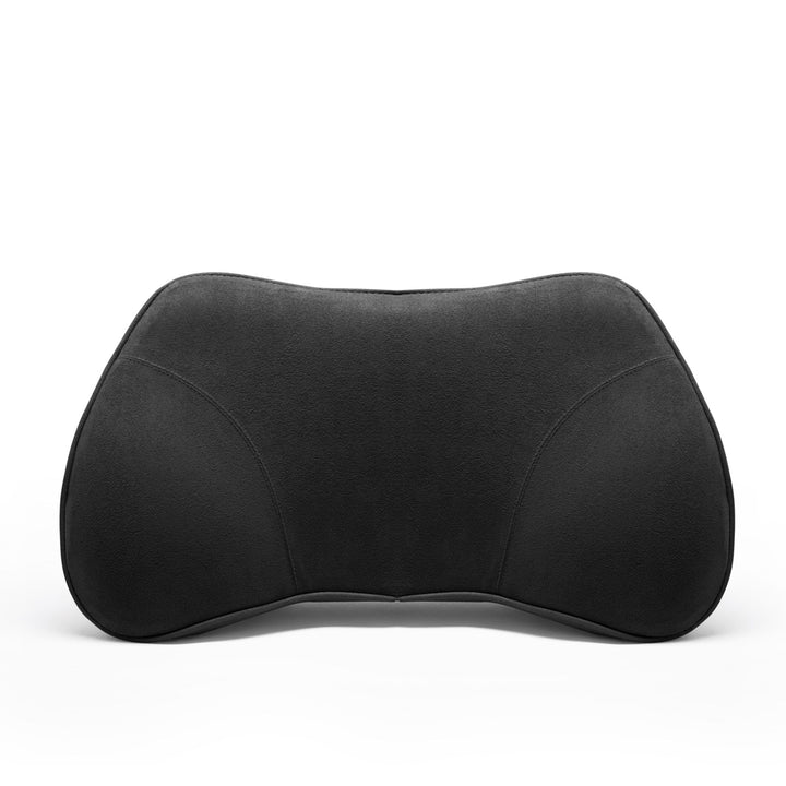 WENNEBIRD Model B Lumbar Memory Foam Pillow to Improve Posture, Black (Used)