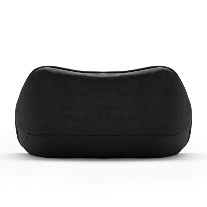 WENNEBIRD Model B Lumbar Memory Foam Pillow to Improve Posture, Black (Used)