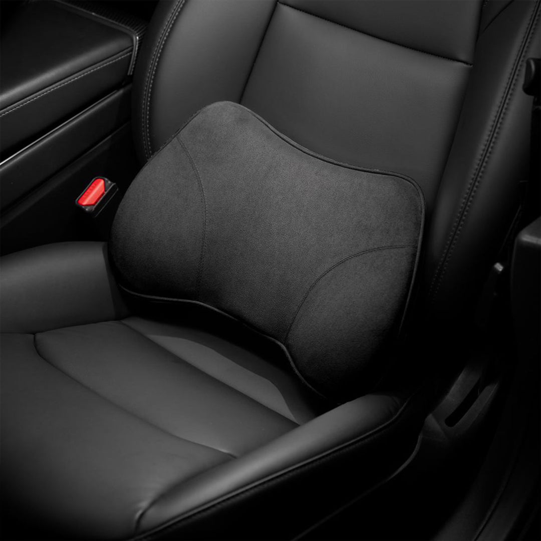 WENNEBIRD Model B Lumbar Memory Foam Pillow to Improve Posture, Black (Used) - VMInnovations