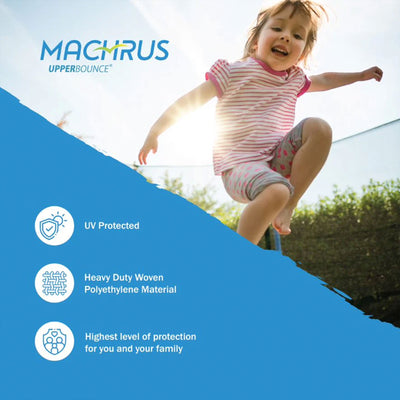 Machrus Upper Bounce Replacement Safety Net for 12 Foot Trampolines (Open Box) - VMInnovations