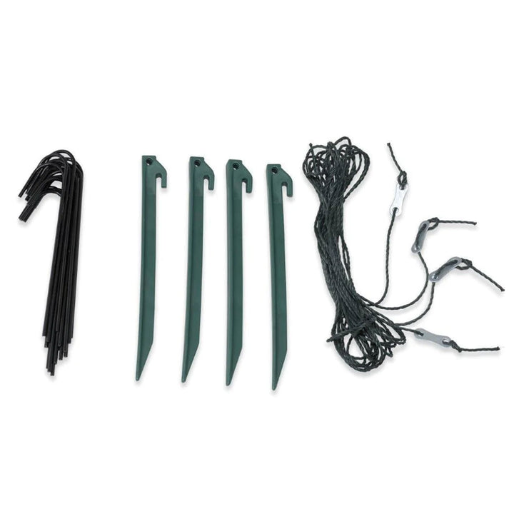 Upper Bounce Ogrow 2 Door Walk In Greenhouse with Ventilation Windows, Green - VMInnovations