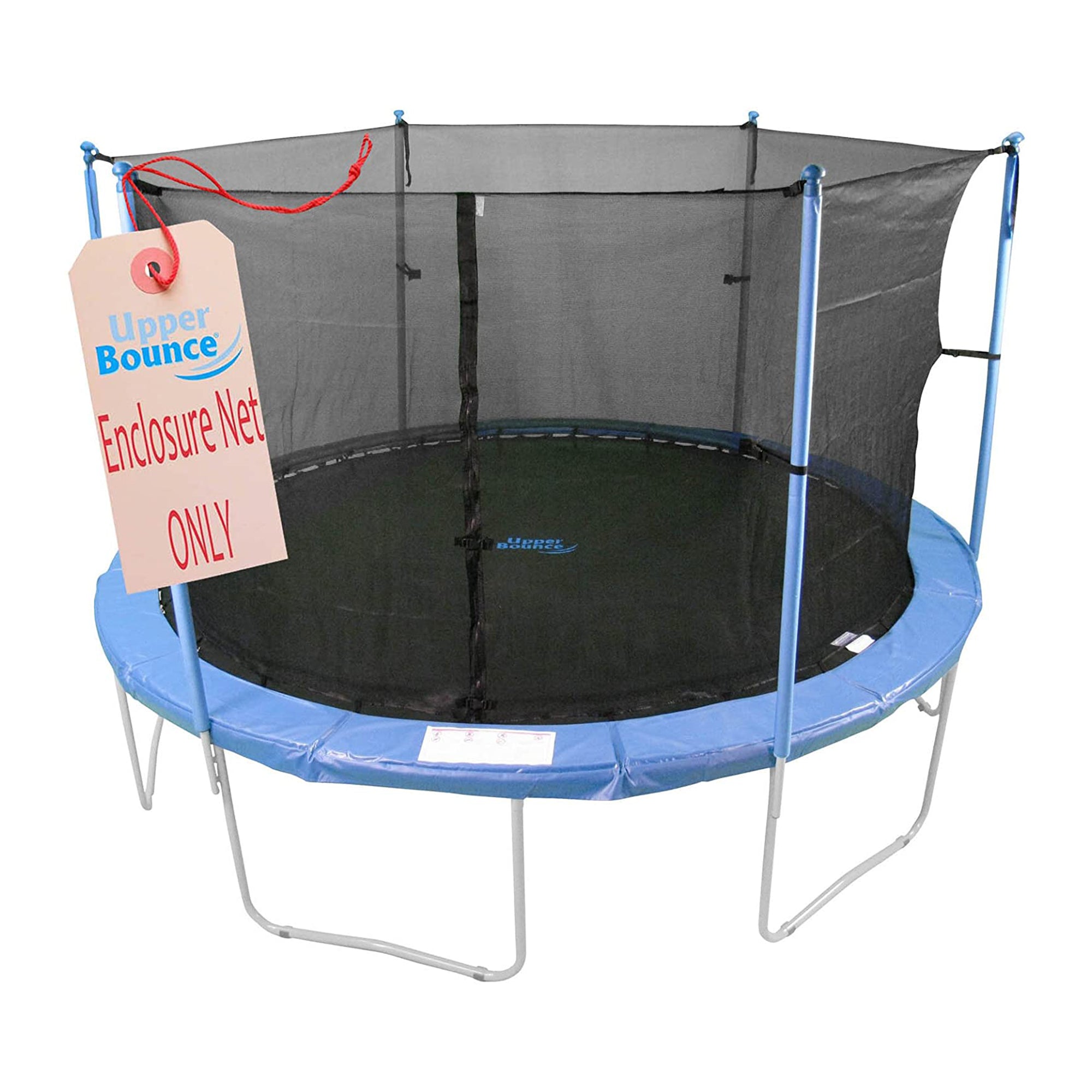 Machrus Upper Bounce 8 Foot Framed Trampoline Enclosure for 4 Poles or 2 Arches - VMInnovations