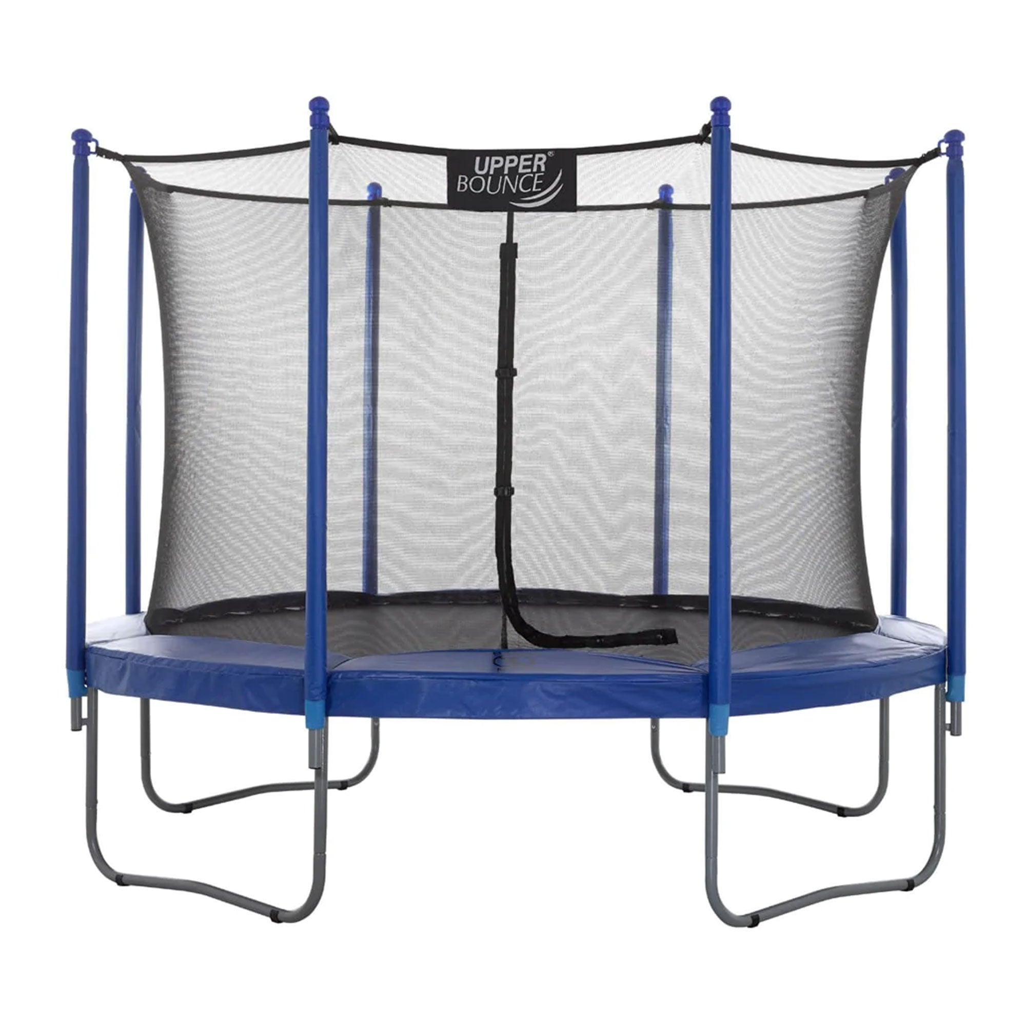 Upper Bounce 16 Foot Round Outdoor Trampoline Set with Safety Enclosure System - VMInnovations