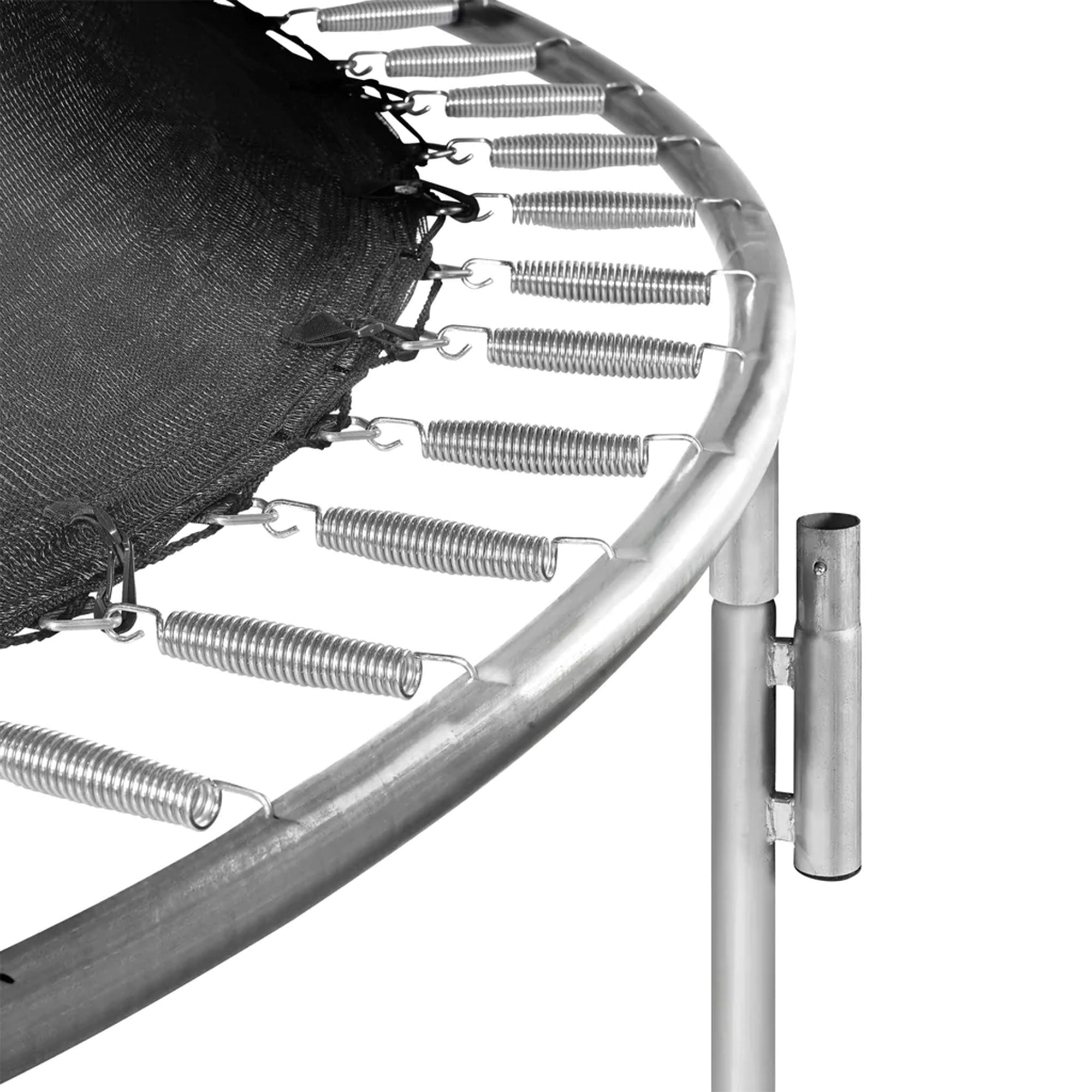 Upper Bounce 16 Foot Round Outdoor Trampoline Set with Safety Enclosure System - VMInnovations