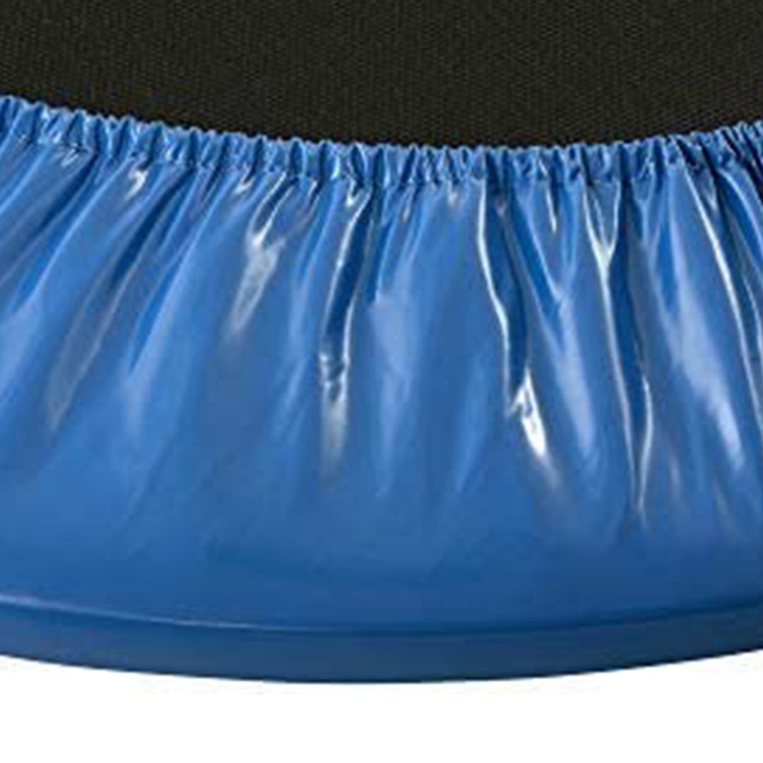 Upper Bounce 48-In Round Foldable Rebounder Fitness Trampoline w/ Adjustable Bar - VMInnovations