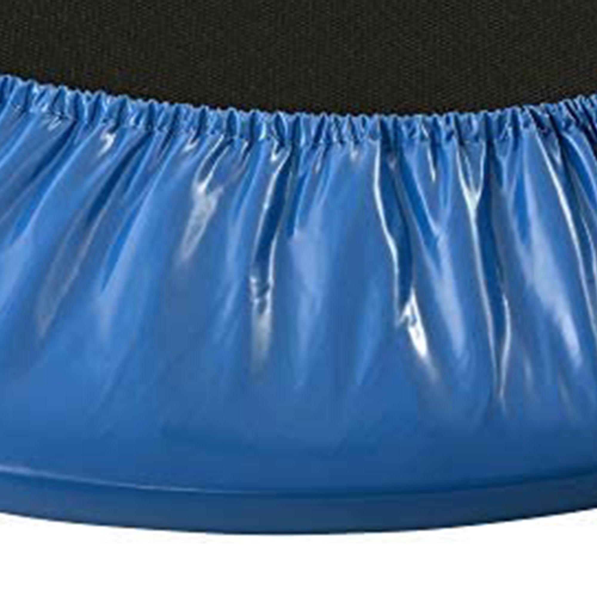 Upper Bounce 40-In Round Foldable Rebounder Fitness Trampoline w/ Adjustable Bar - VMInnovations