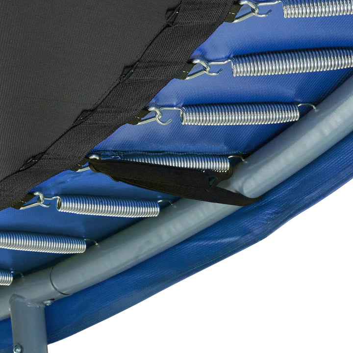 Machrus Upper Bounce Outdoor 7.5ft Round Trampoline Set with Safety Net (Used) - VMInnovations