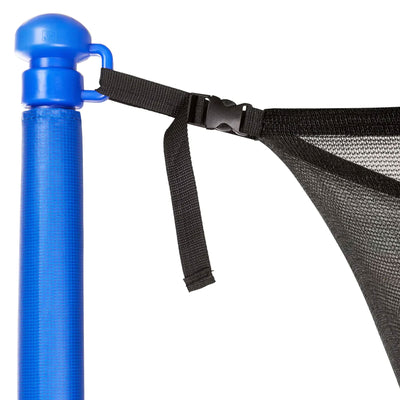 Upper Bounce 14 Foot Round Outdoor Trampoline Set with Safety Enclosure System