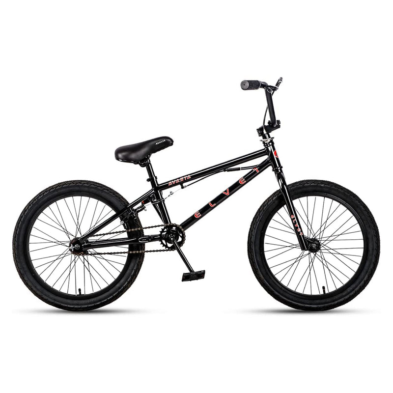 AVASTA 20" Freestyle BMX Bicycle Riders, Ages 8 & Up, Black (For Parts)