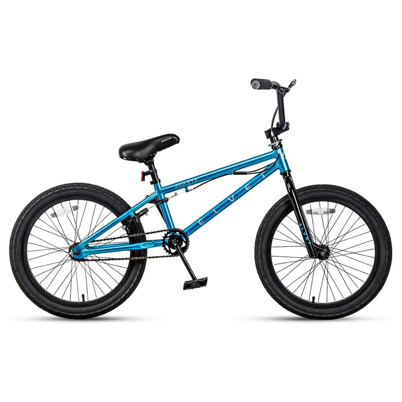 AVASTA 20 Inch Kid Freestyle BMX Bicycle for Beginner Riders, Ages 8 & Up, Blue