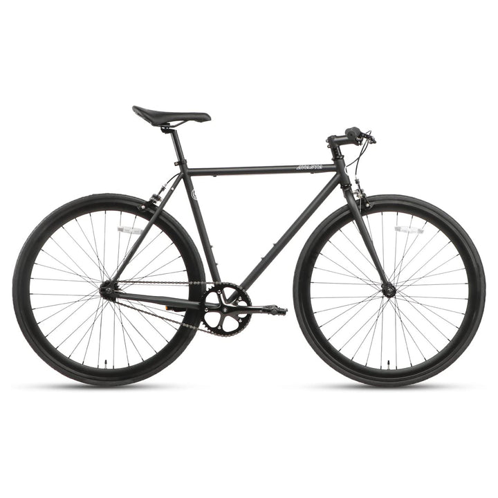 AVASTA 700C 47 In Single Speed Loop Fixed Gear Commuter Fixie Bike, Black (Used)