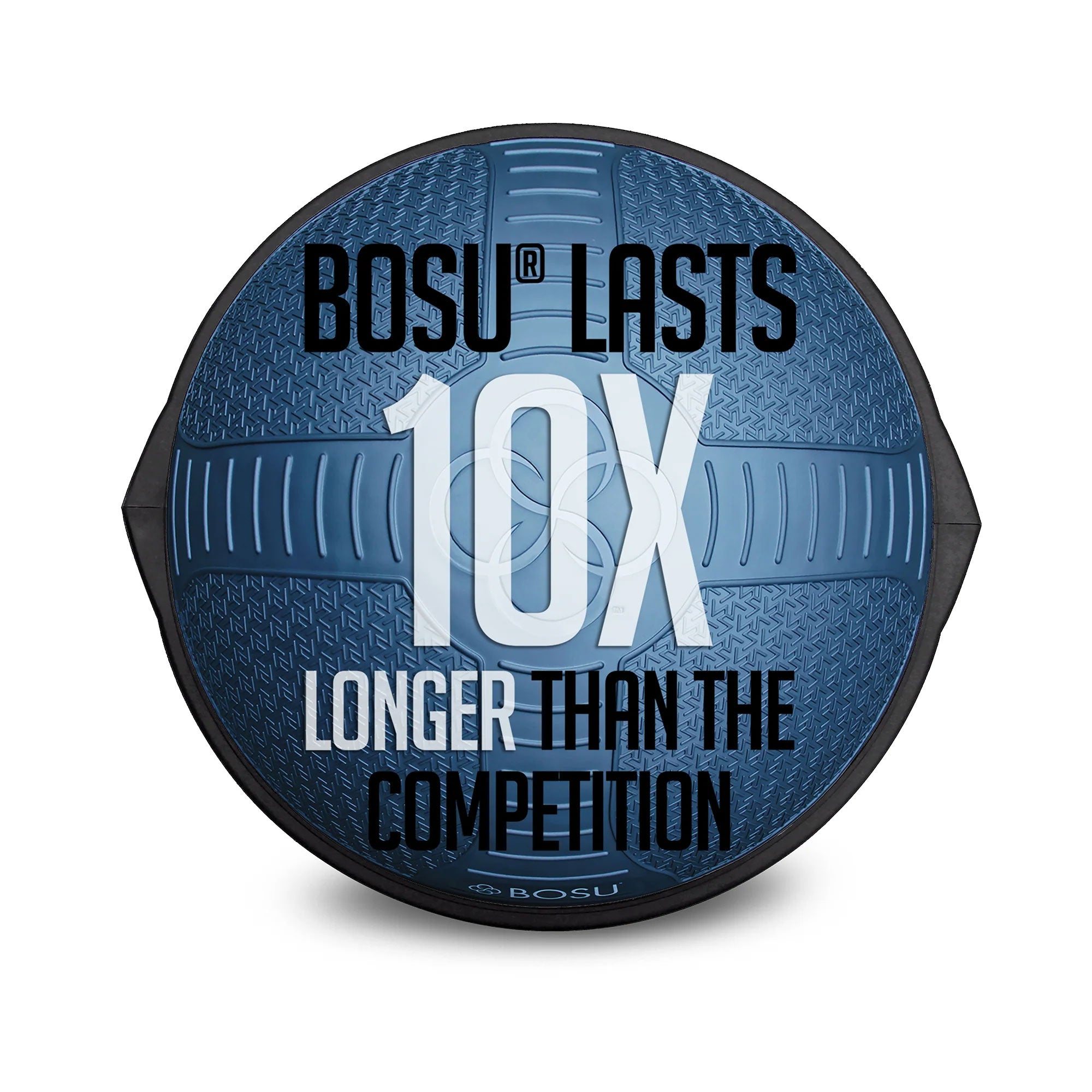 Bosu Home Trainer for Strength, Flexibility, & Cardio Workouts, Blue (For Parts)
