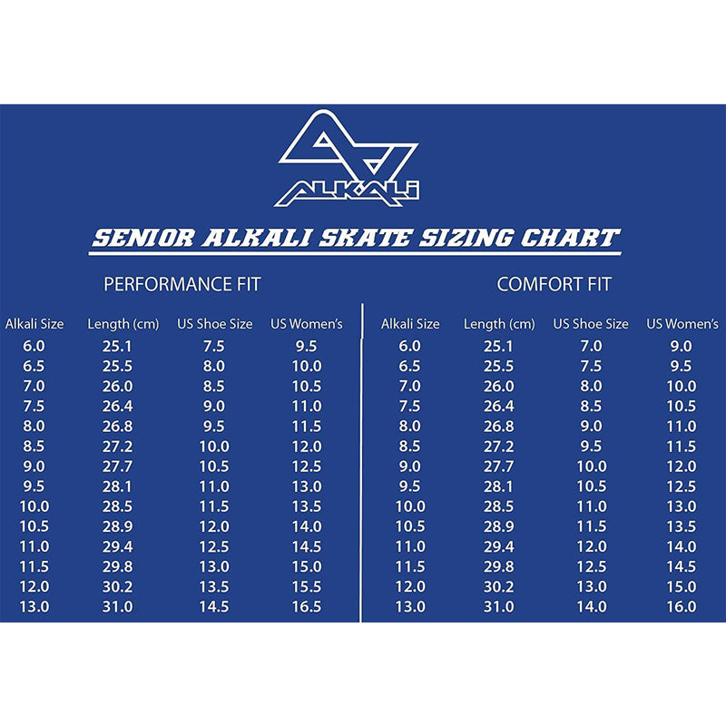 Alkali Revel 6 Adult Roller Hockey Skates for Shoe Sizes 13-13.5 (Open Box)